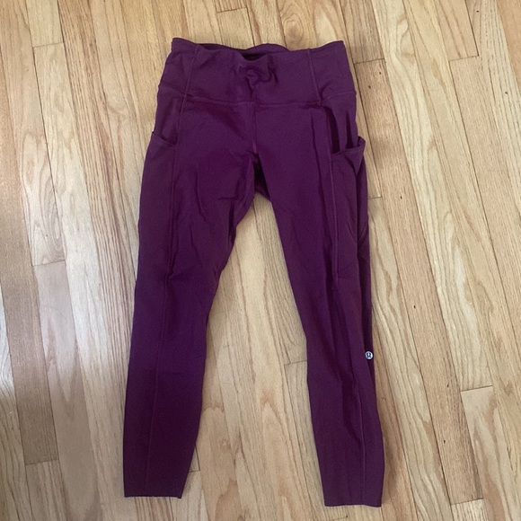 lululemon athletica Pants - Lululemon Fast & Free Leggings 25” Size 8